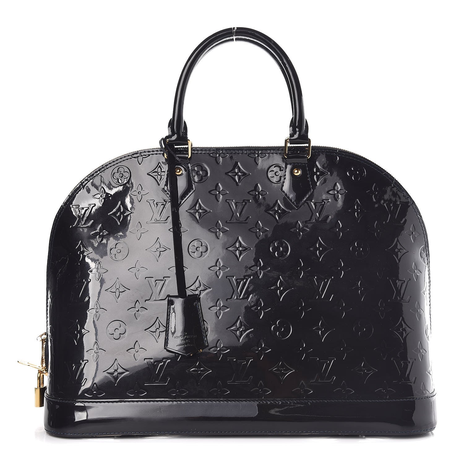 Louis Vuitton Vernis Alma GM Blue Infini 1 of 10