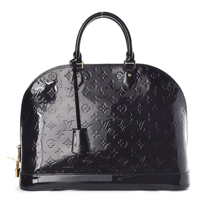 Louis Vuitton Vernis Alma GM Blue Infini 1 of 10