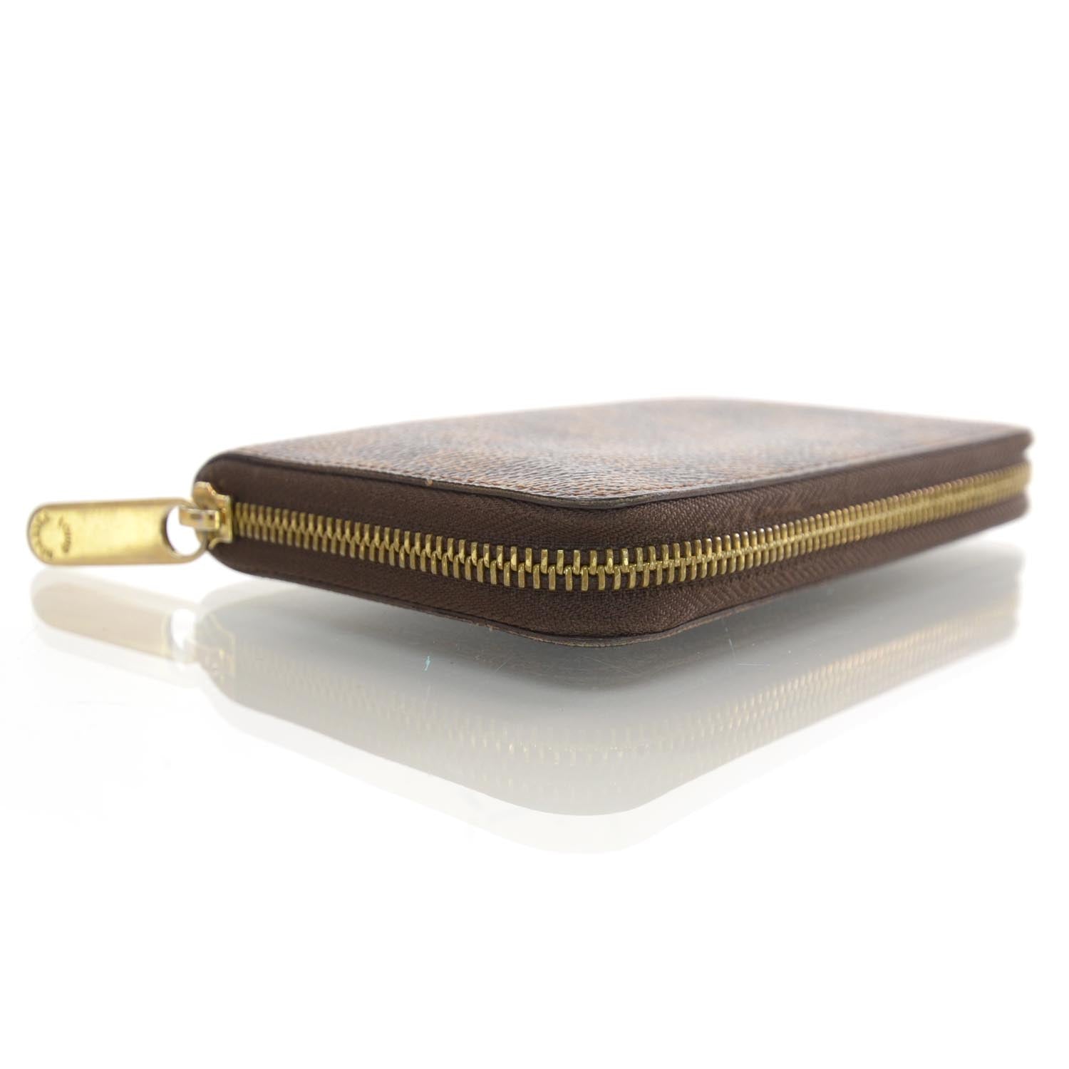 Louis Vuitton Damier Ebene Zippy Compact Wallet 4 of 8