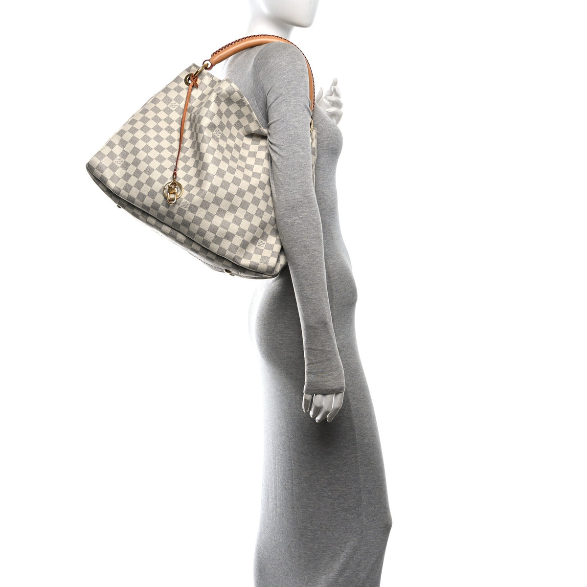 Damier Azur Artsy MM