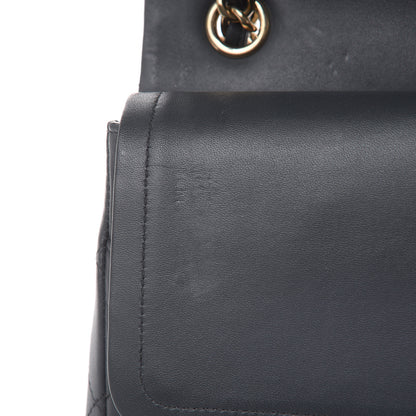 Chanel Lambskin Quilted Jumbo Double Flap Grey 13 of 17