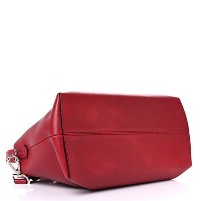 Fendi Vitello Dolce Marmol Large By The Way Boston Bag Ciliegia 4 of 32