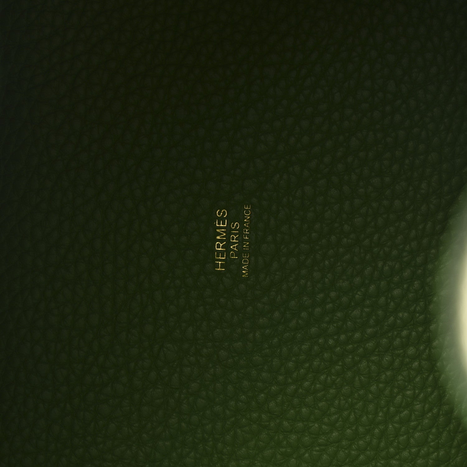 Hermes Taurillon Clemence Picotin Lock 18 PM Vert Yucca 6 of 11