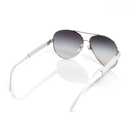 Chanel Aviator 4195 Sunglasses White 2 of 5