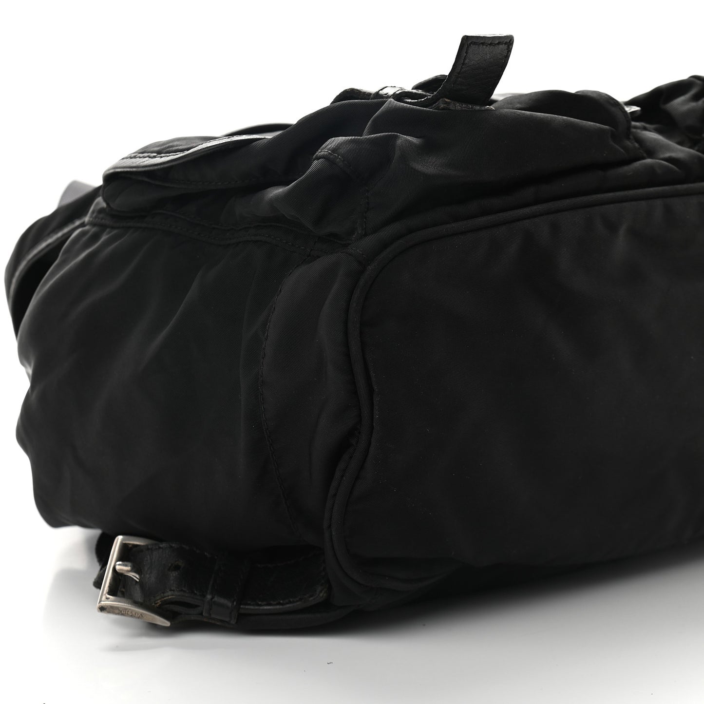 Nylon Vela Medium Backpack Black