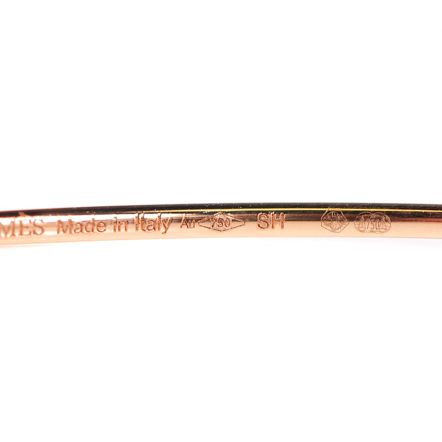 18K Rose Gold Chaine D'Ancre Passerelle Bracelet PM Small