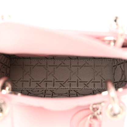 Christian Dior Grained Calfskin Cannage Nano Lady Dior Rose Clair 5 of 11