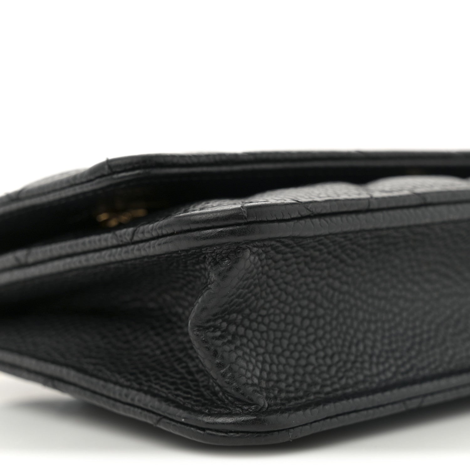 Chanel Caviar Quilted Wallet on Chain WOC Black 9 of 11
