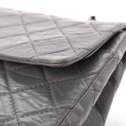 Chanel Aged Calfskin Quilted 2.55 Reissue 227 Flap Grey 22 of 23