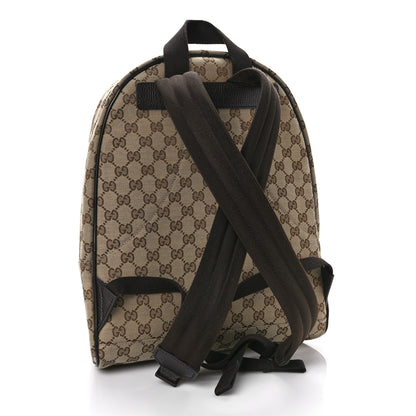 Gucci Monogram Travel Backpack Dark Brown 3 of 9