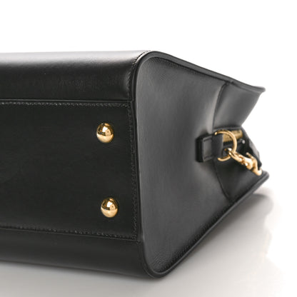 Saint Laurent SAINT LAURENT Calfskin Monogram Baby Cabas Black 9 of 9