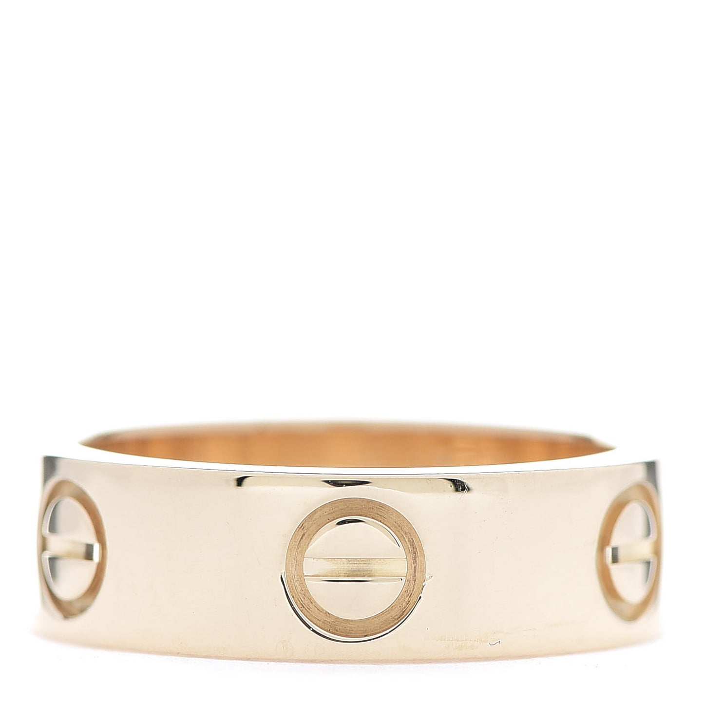 18K Yellow Gold 5.5mm LOVE Ring 50 5.25