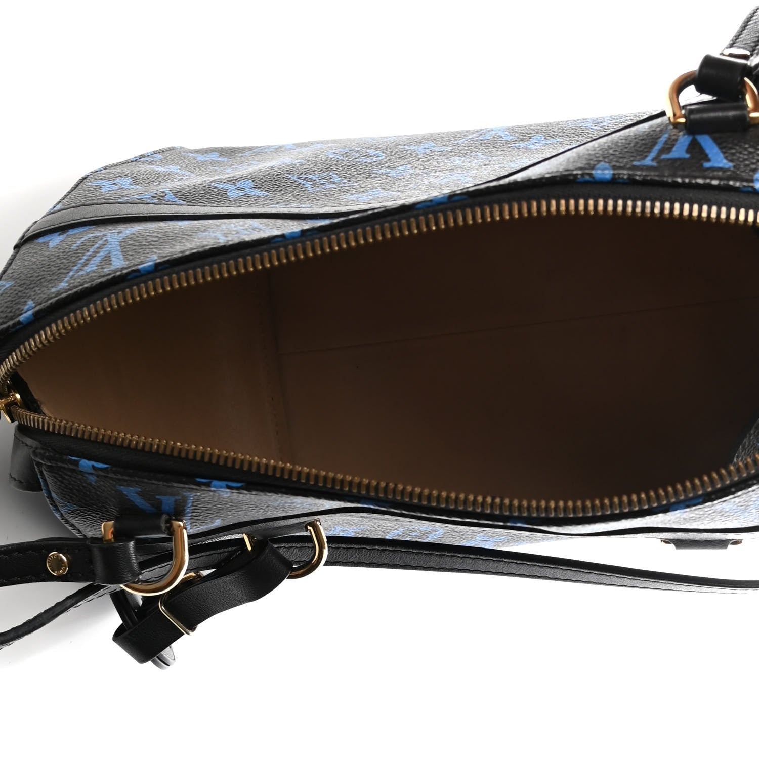 Louis Vuitton Colored Monogram Speedy Amazon PM Blue Black 4 of 4