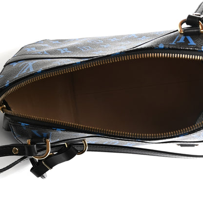 Louis Vuitton Colored Monogram Speedy Amazon PM Blue Black 4 of 4