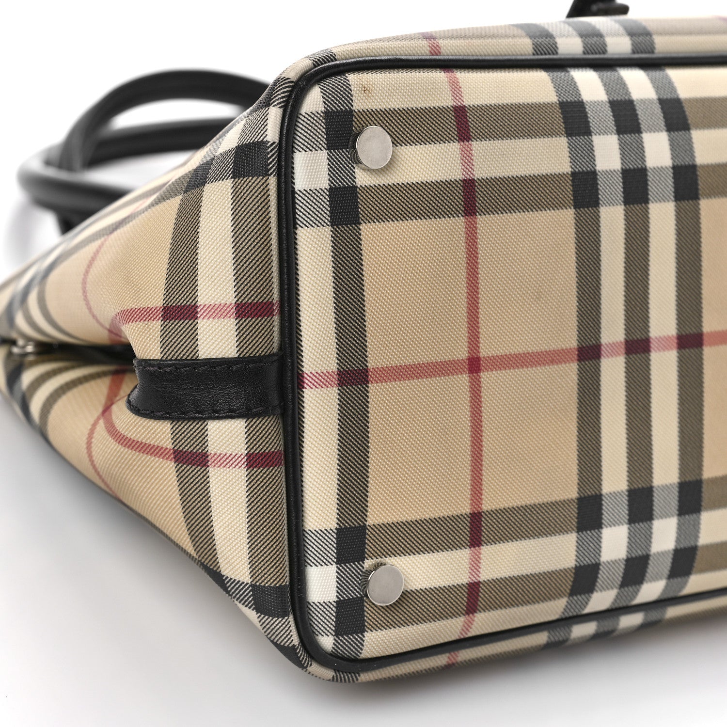 Burberry House Check Buckle Tote Black 6 of 12