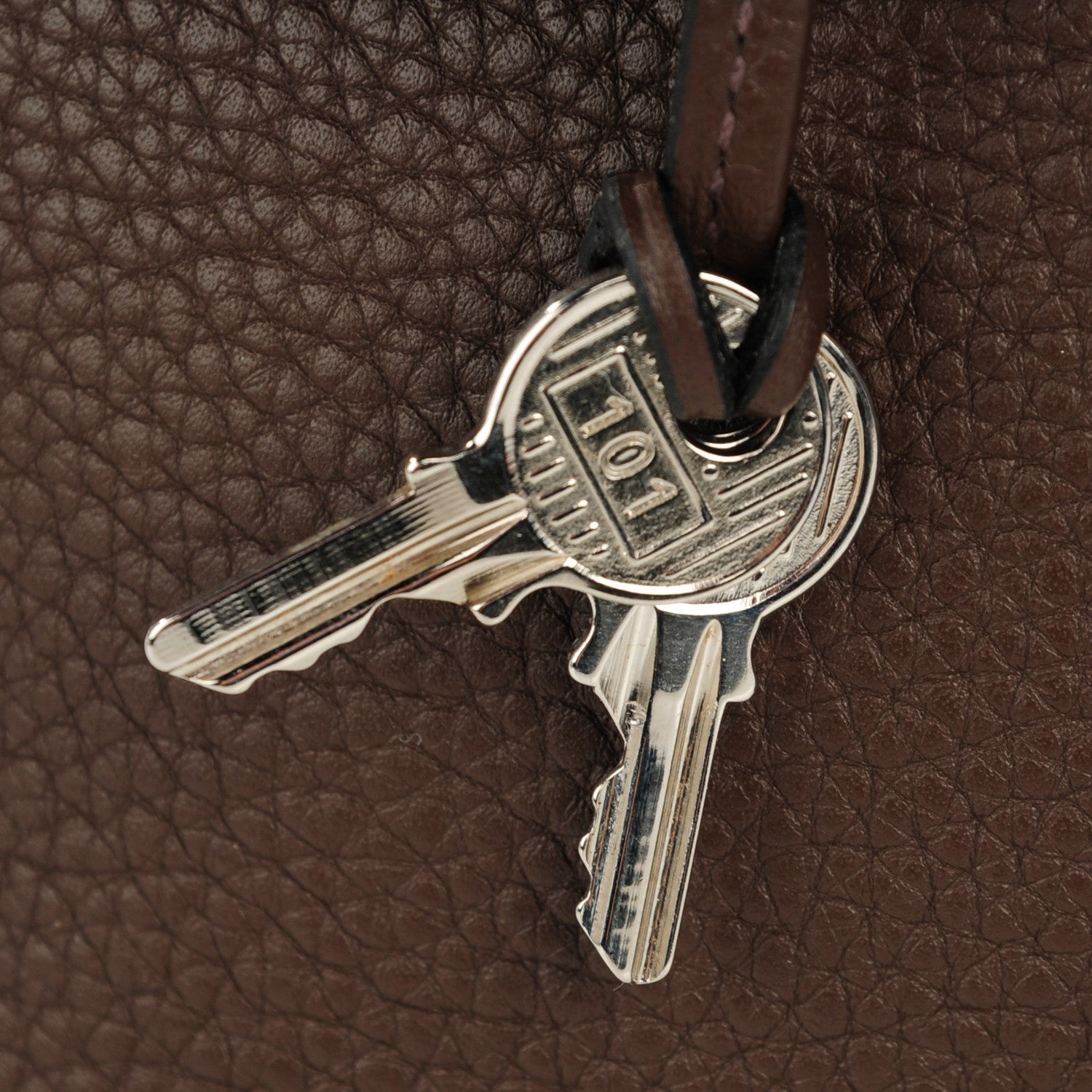 Hermes Taurillon Clemence Bolide 35 Chocolate 2 of 15