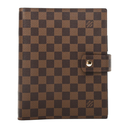 Louis Vuitton Damier Ebene Large Ring Agenda Cover 1 of 8