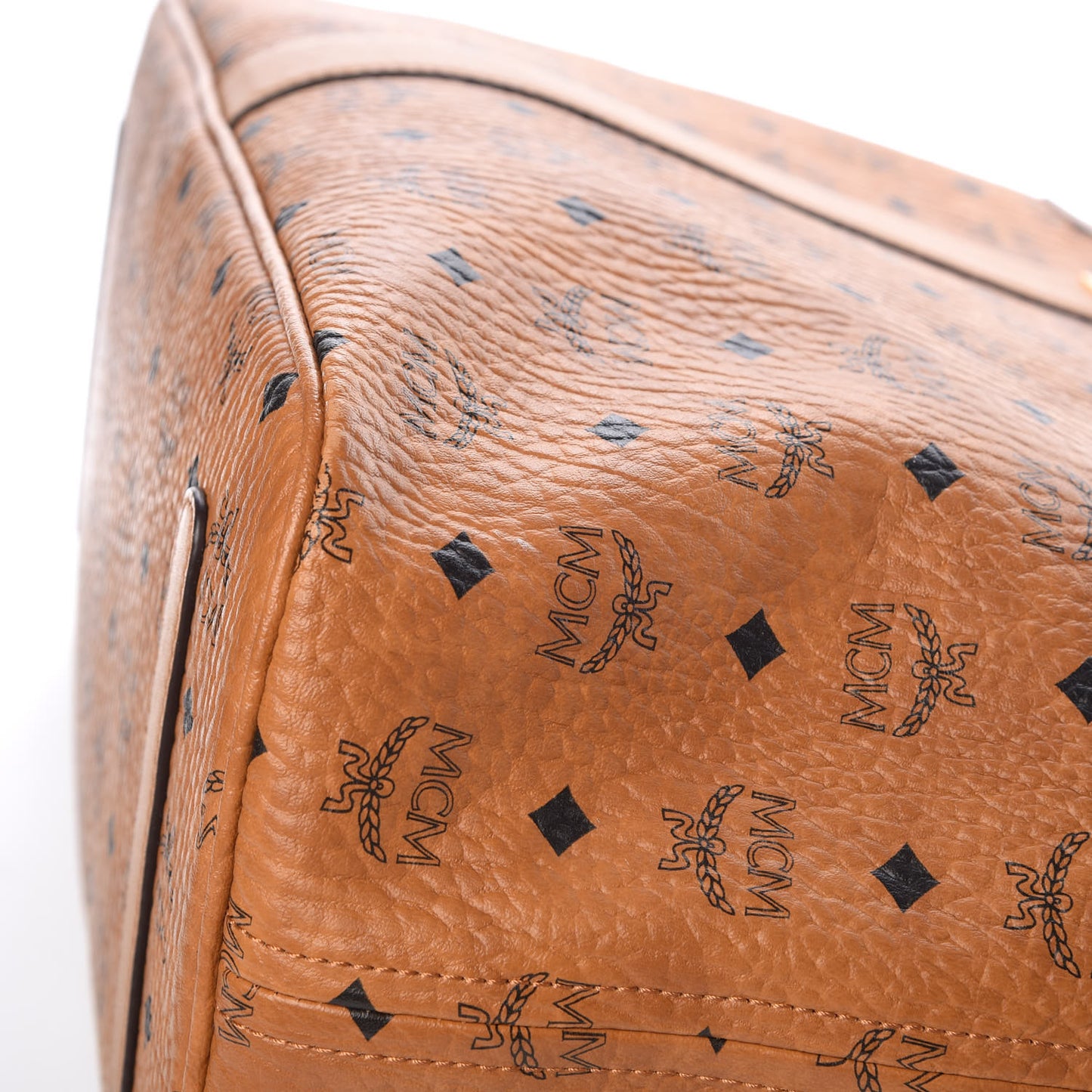 Visetos Large Liz Reversible Shopper Tote Cognac