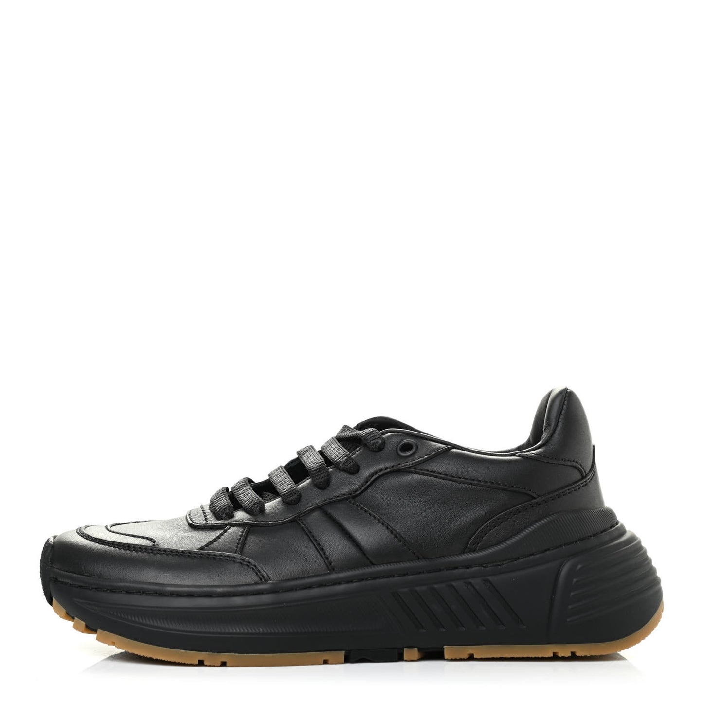 Calfskin Womens The Speedster Sneakers 36.5 Black