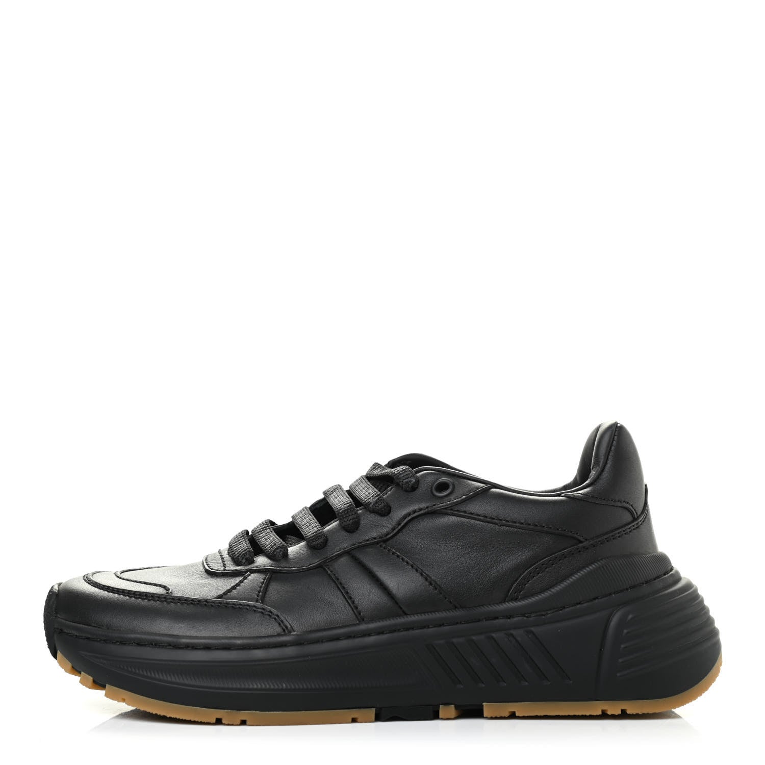 Bottega Veneta Calfskin Womens The Speedster Sneakers 36.5 Black 1 of 7