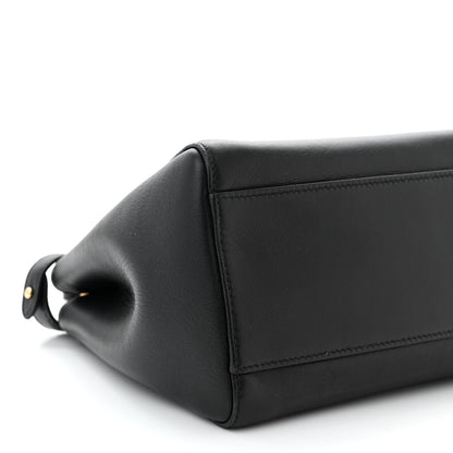 Fendi Nappa Mini Peekaboo Iconic Satchel Black 10 of 11