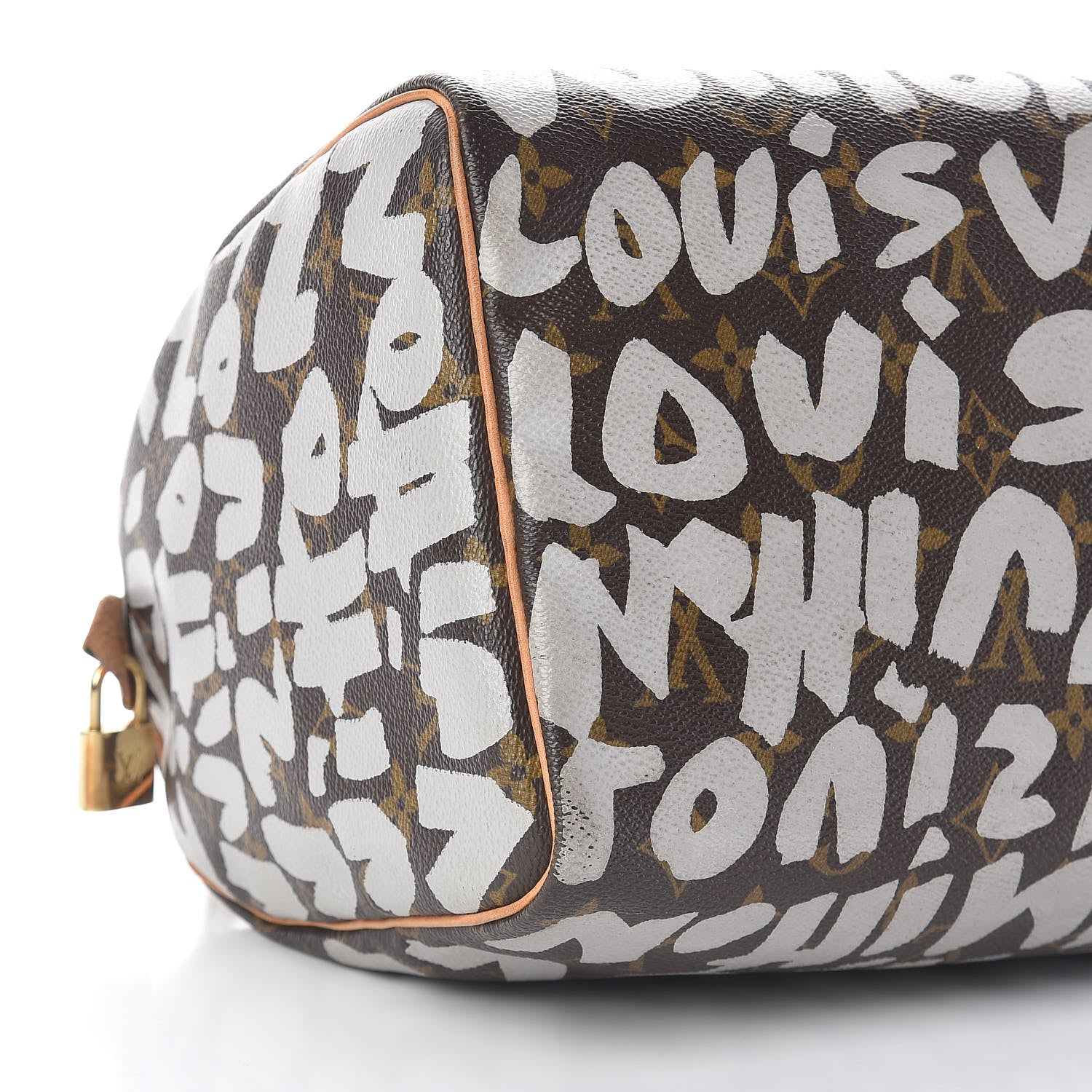 Louis Vuitton Monogram Graffiti Speedy 30 Silver 17 of 26