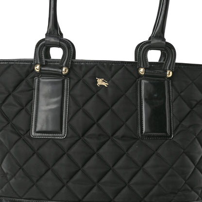 Burberry Nylon Quilted Grange Tote Black 7 of 12