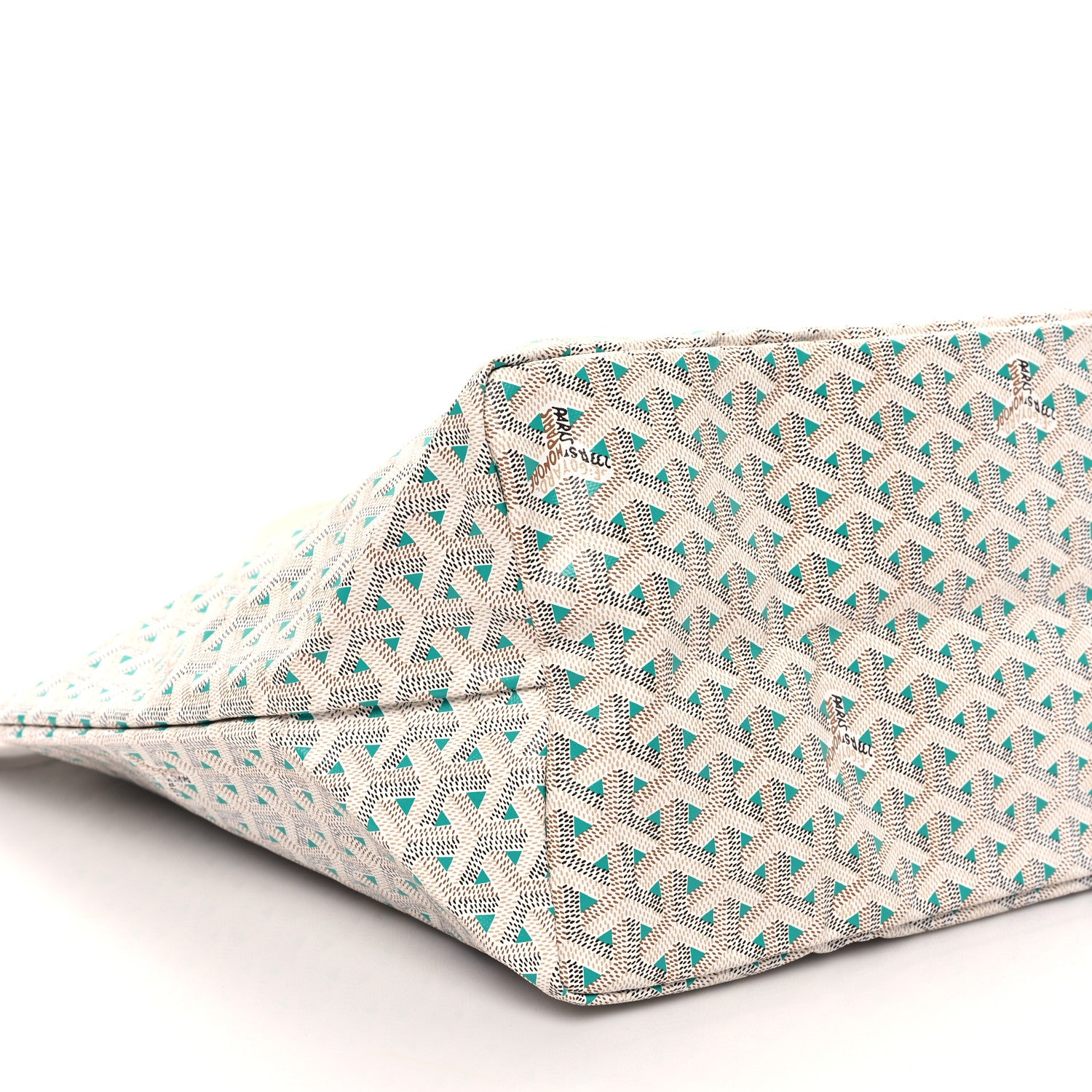 Goyard Goyardine Saint Louis Claire Voie GM White Opaline 8 of 9