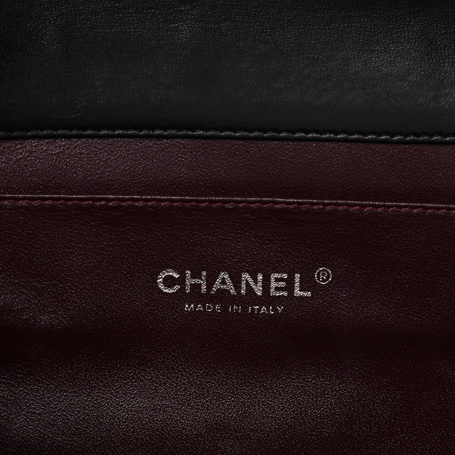 Chanel Lambskin Quilted Clutch With Chain Flap Black 6 of 14