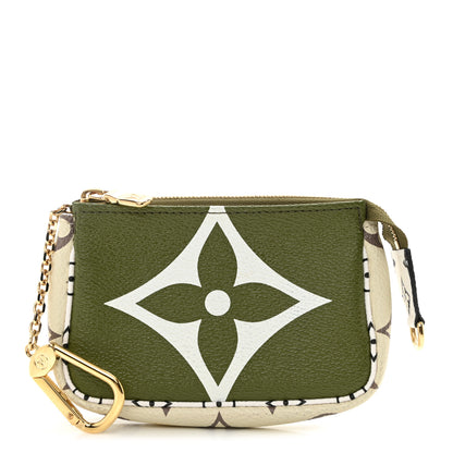 Louis Vuitton Monogram Giant Micro Pochette Accessories Kaki White 1 of 8