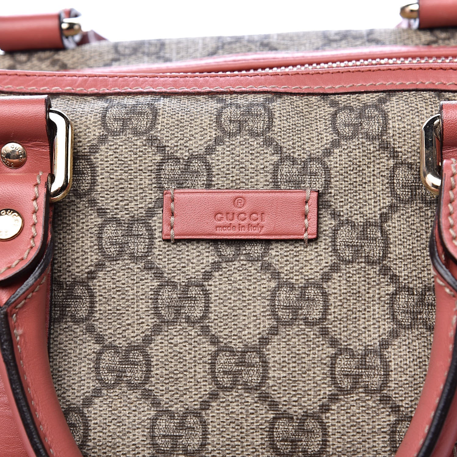 Gucci GG Plus Monogram Medium Joy Boston Pink 12 of 14