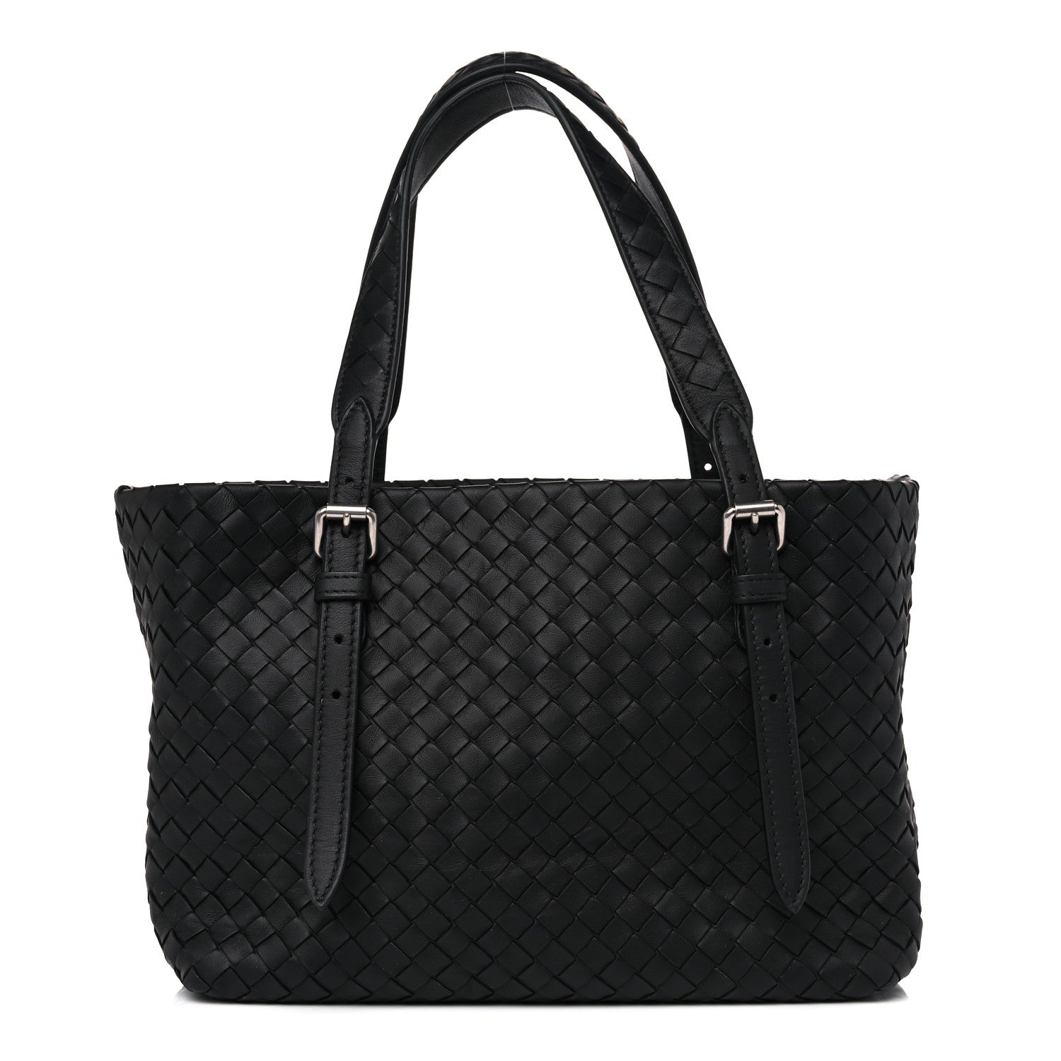 Bottega Veneta Nappa Intrecciato Mini Cesta Tote Black 1 of 9
