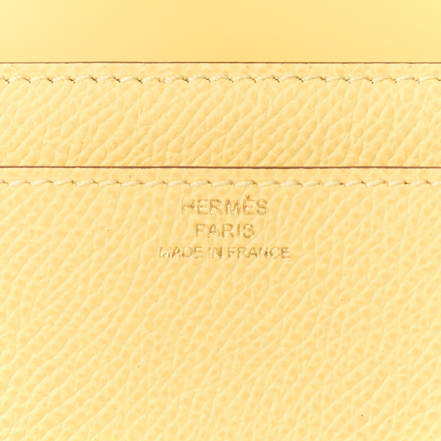 Epsom Constance Long Wallet To Go Wallet Jaune Poussin