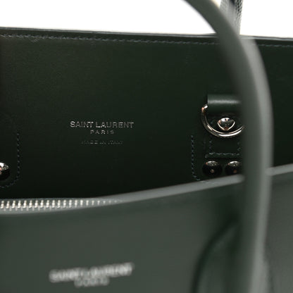 Saint Laurent Grained Calfskin Baby Sac De Jour Dark Pine 6 of 14
