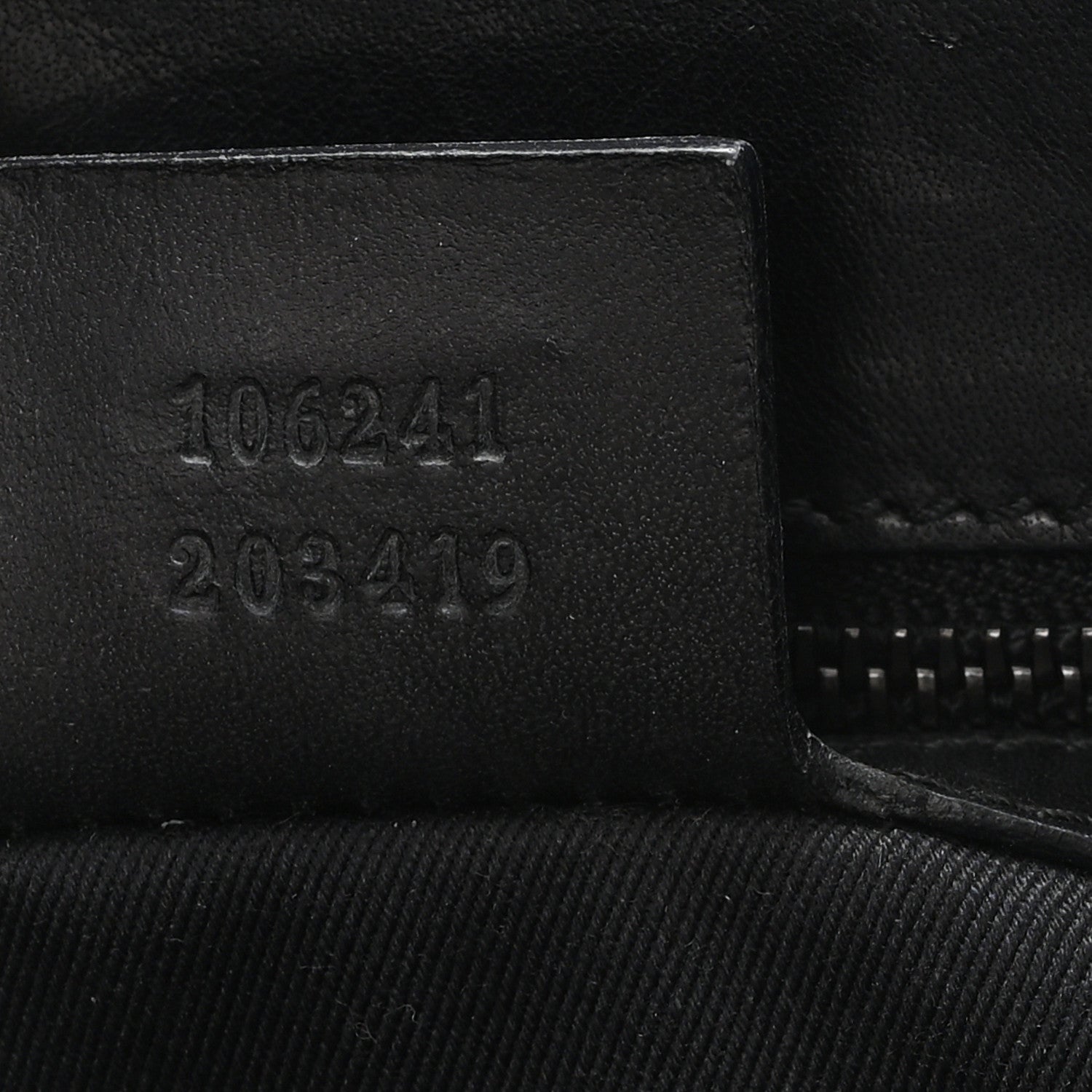 Gucci Canvas Monogram Tote Black 7 of 10