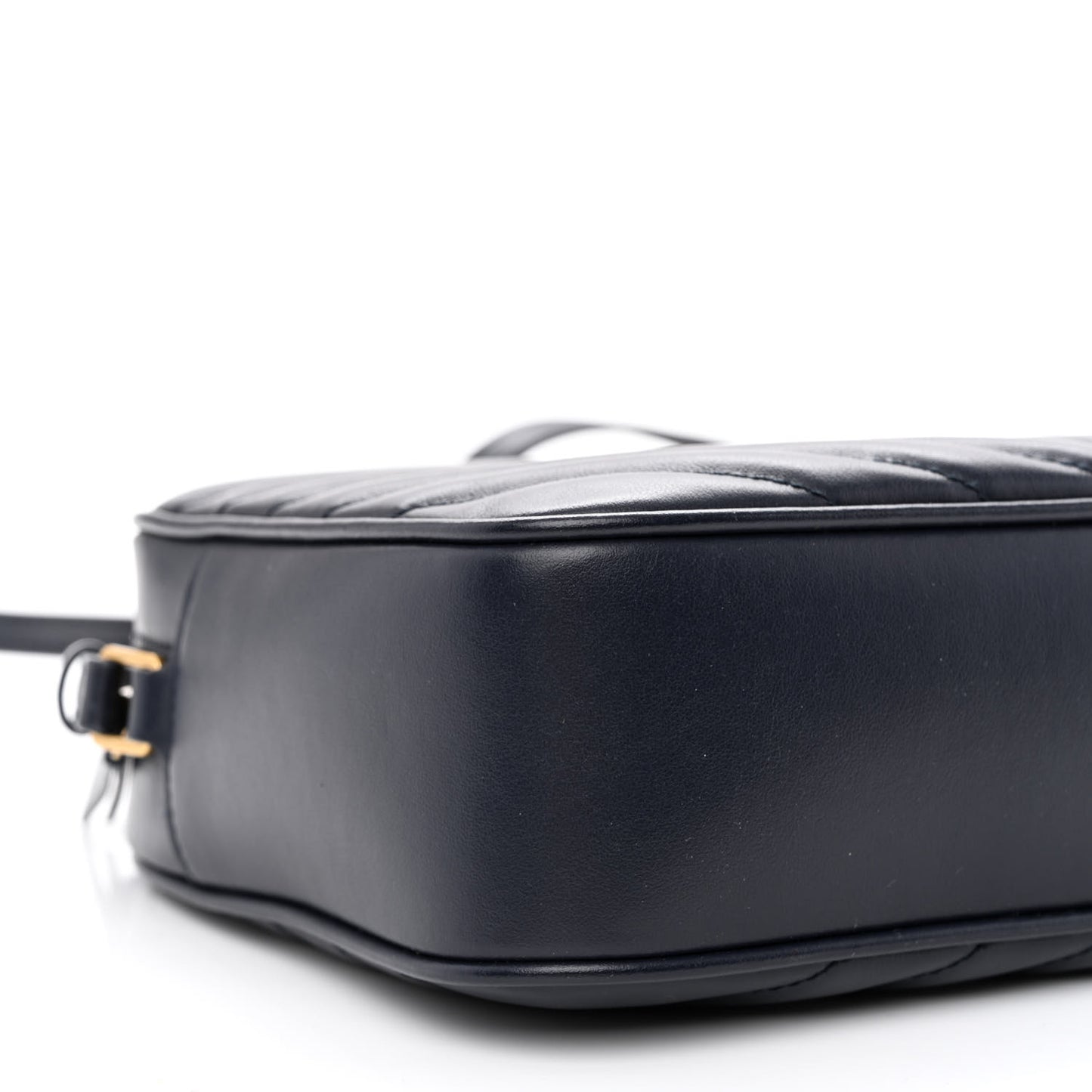 Calfskin Matelasse Monogram Lou Camera Bag Navy