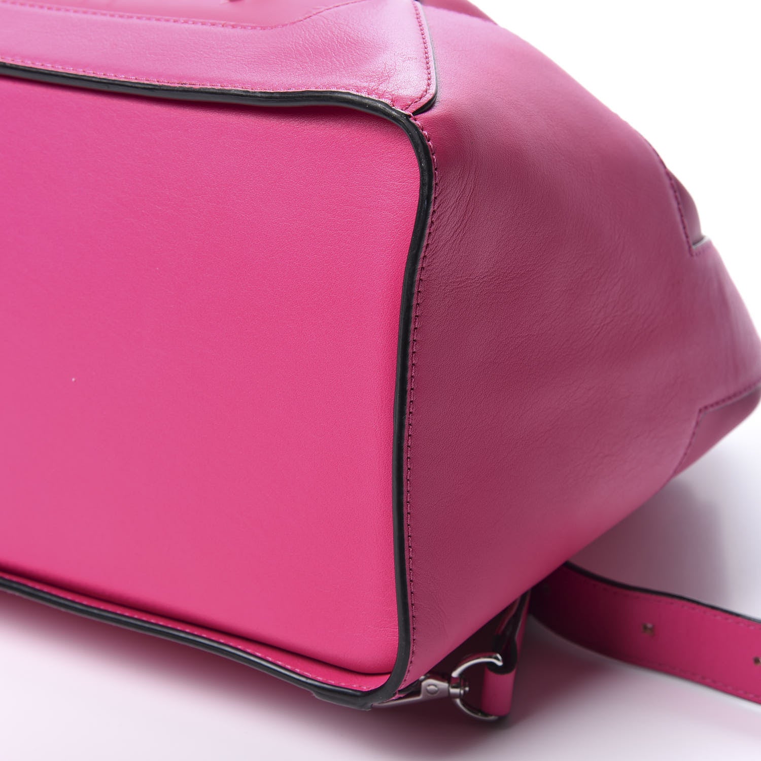 MCM Coated Canvas Monogram Studded Claudia Backpack Pink 6 of 8