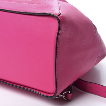 MCM Coated Canvas Monogram Studded Claudia Backpack Pink 6 of 8