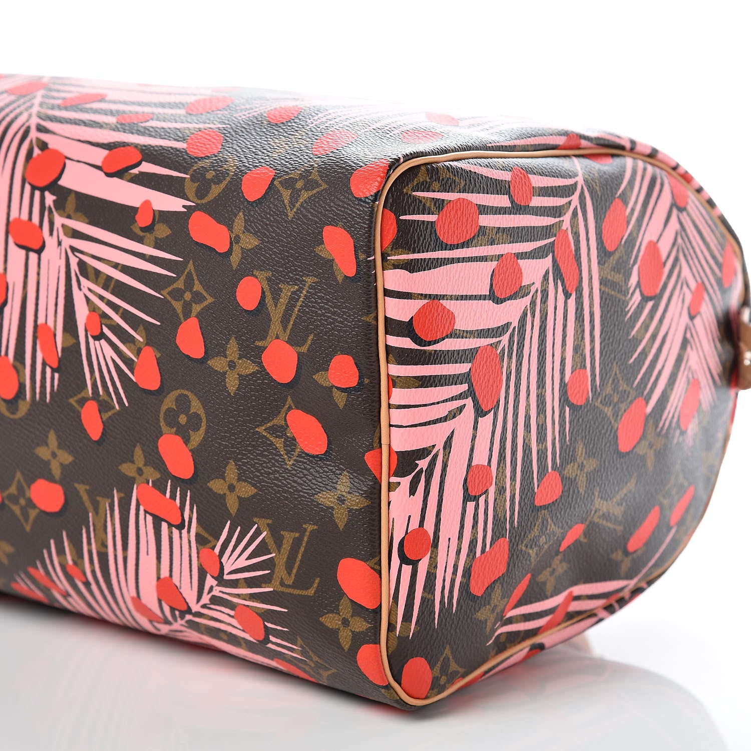 Louis Vuitton Monogram Jungle Dots Speedy 30 Sugar Pink Poppy 10 of 11