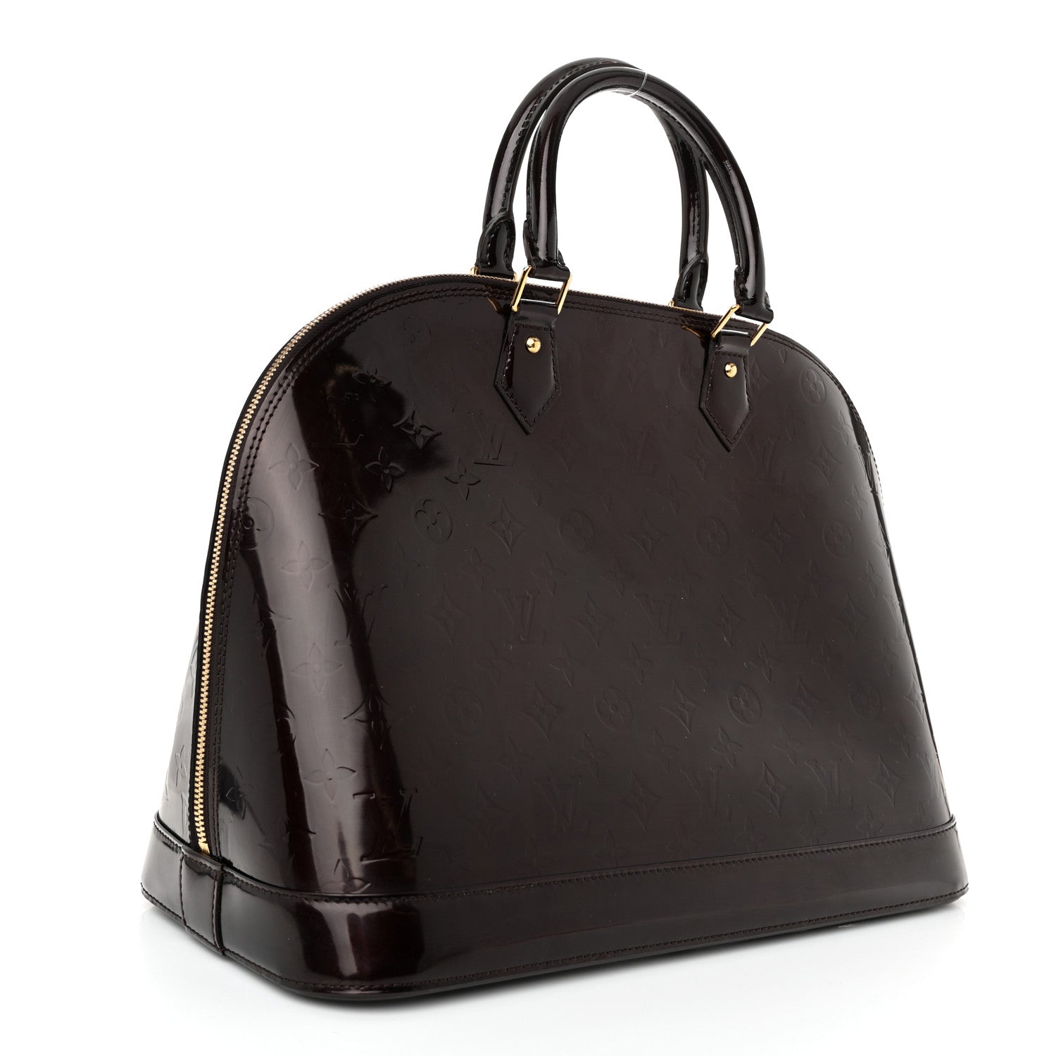 Louis Vuitton Vernis Alma GM Amarante 3 of 11