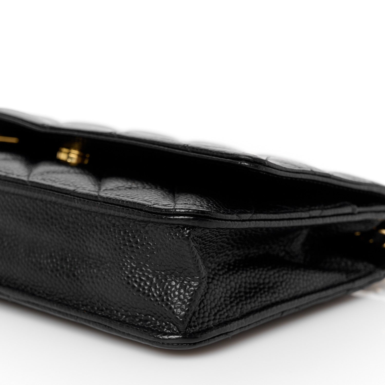 Chanel Caviar Quilted Wallet On Chain WOC Black 11 of 11