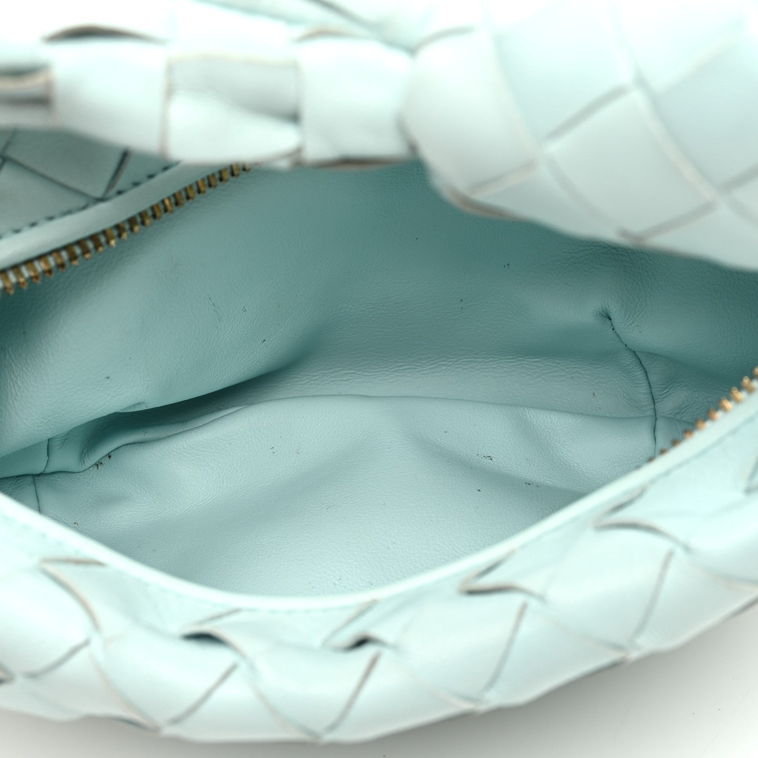 Bottega Veneta Nappa Intrecciato Mini Jodie Teal Washed 5 of 9