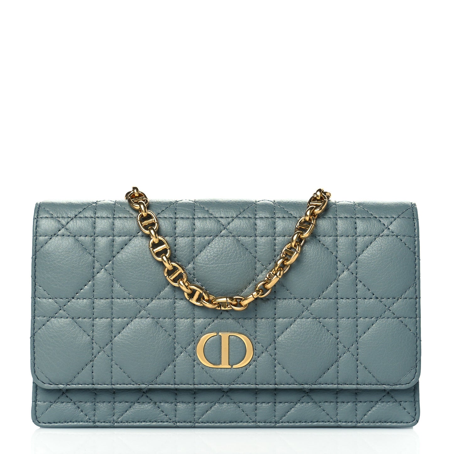 Supple Calfskin Caro Belt Bag Grey