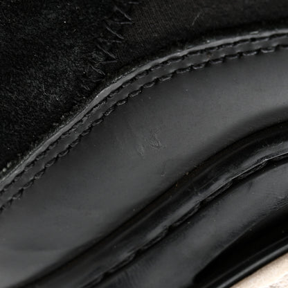 Chanel Velvet Calfskin Mixed Fibers CC Sneakers 37 Black 12 of 13