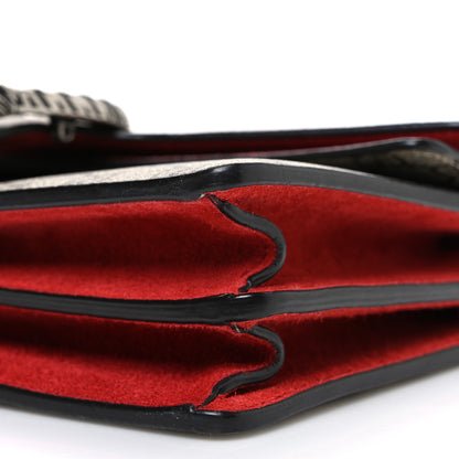 Gucci GG Supreme Monogram Small Dionysus Shoulder Bag Red 10 of 11