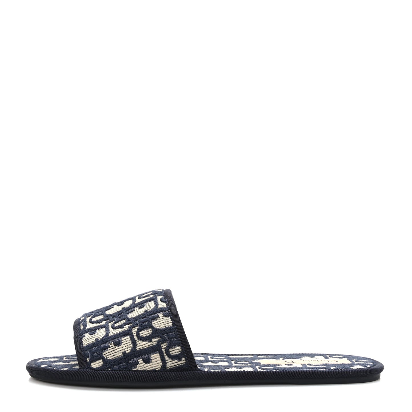 Velvet Oblique Chez Moi Sandal 37.5 Deep Blue