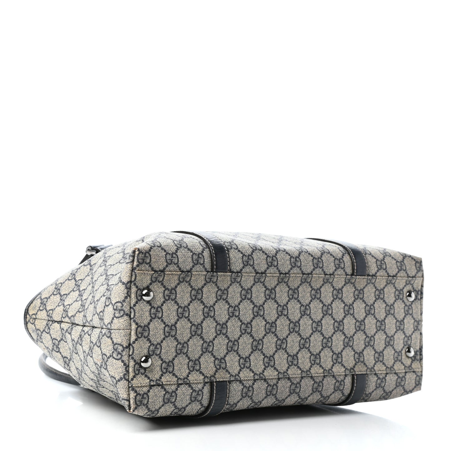 GG Plus Monogram Medium Joy Tote Dark Blue