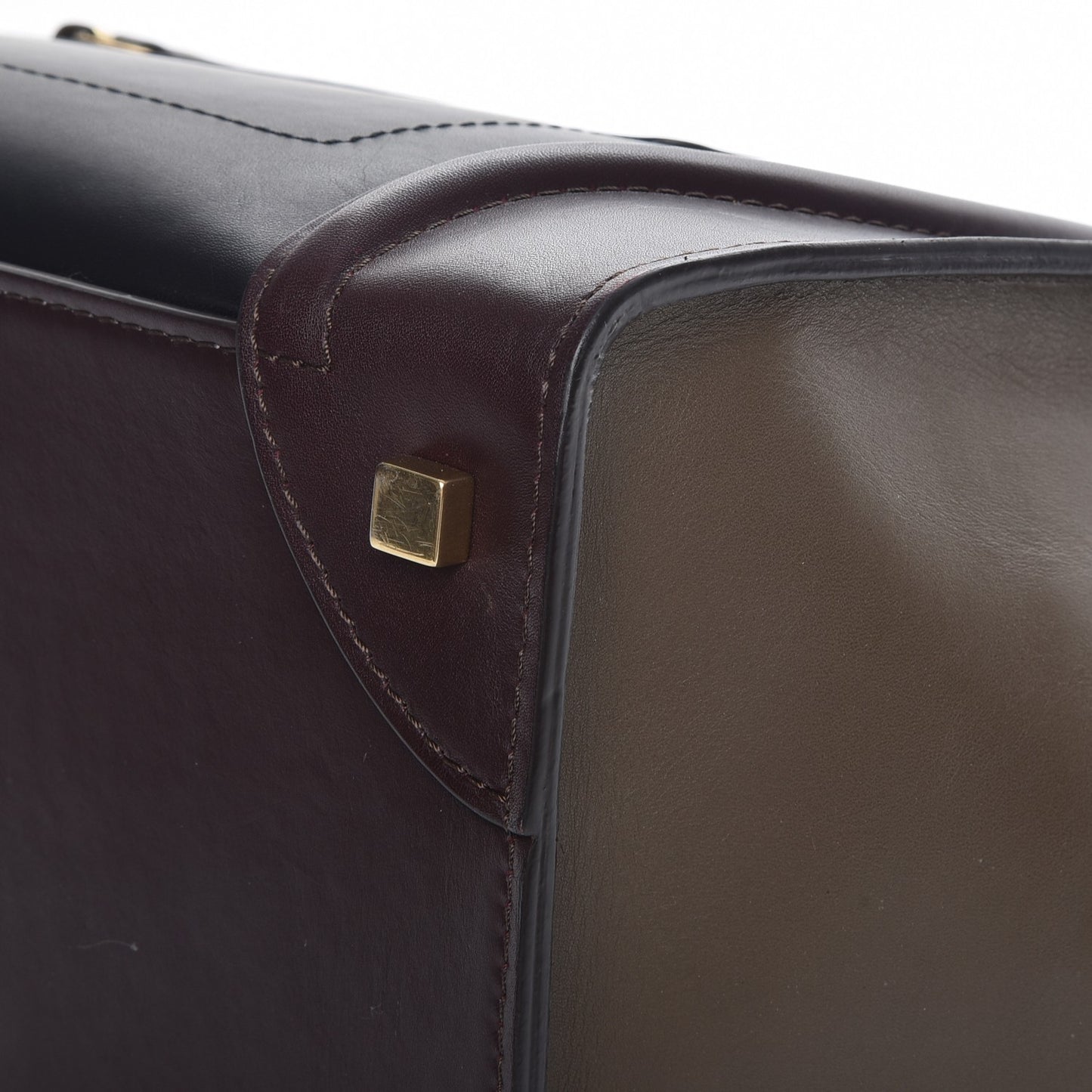 Smooth Calfskin Mini Tri-Color Luggage