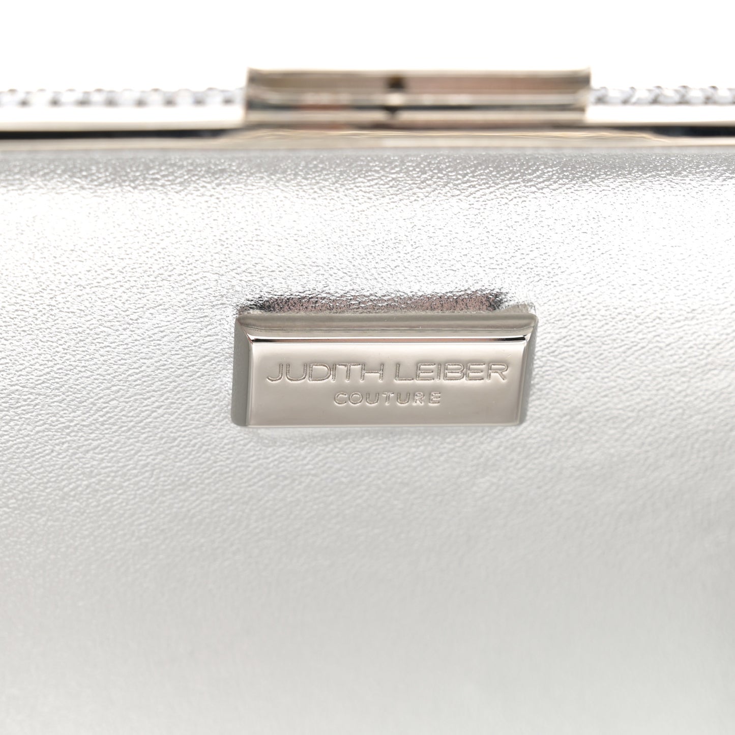 Crystal Bespoke Rainbow Mix Slim Slide Minaudiere Clutch Multicolor