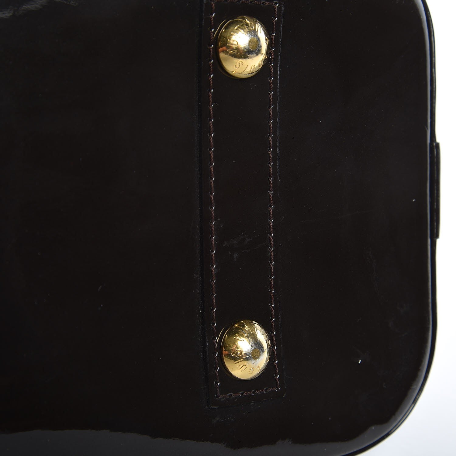 Louis Vuitton Vernis Alma PM Amarante 9 of 11